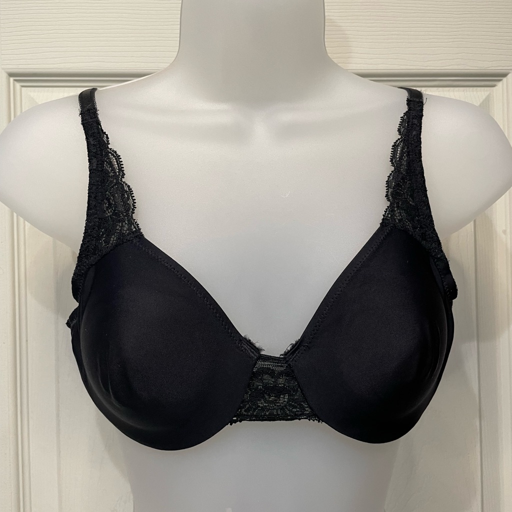 Natori Black Lace Accent Bra